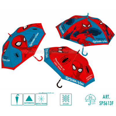 OMBRELLO SPIDERMAN BIMBO AUT. ART. 5613F